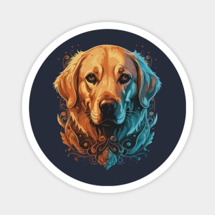 National Golden Retriever Day – February Magnet